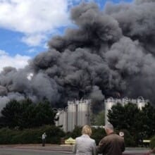 Morrisons bakery blaze severely damages site