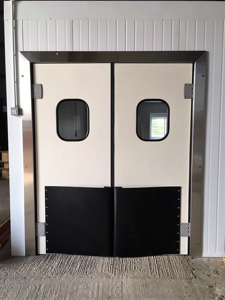 Hygiene Swing Doors Stainless Steel & PE Tekta UK